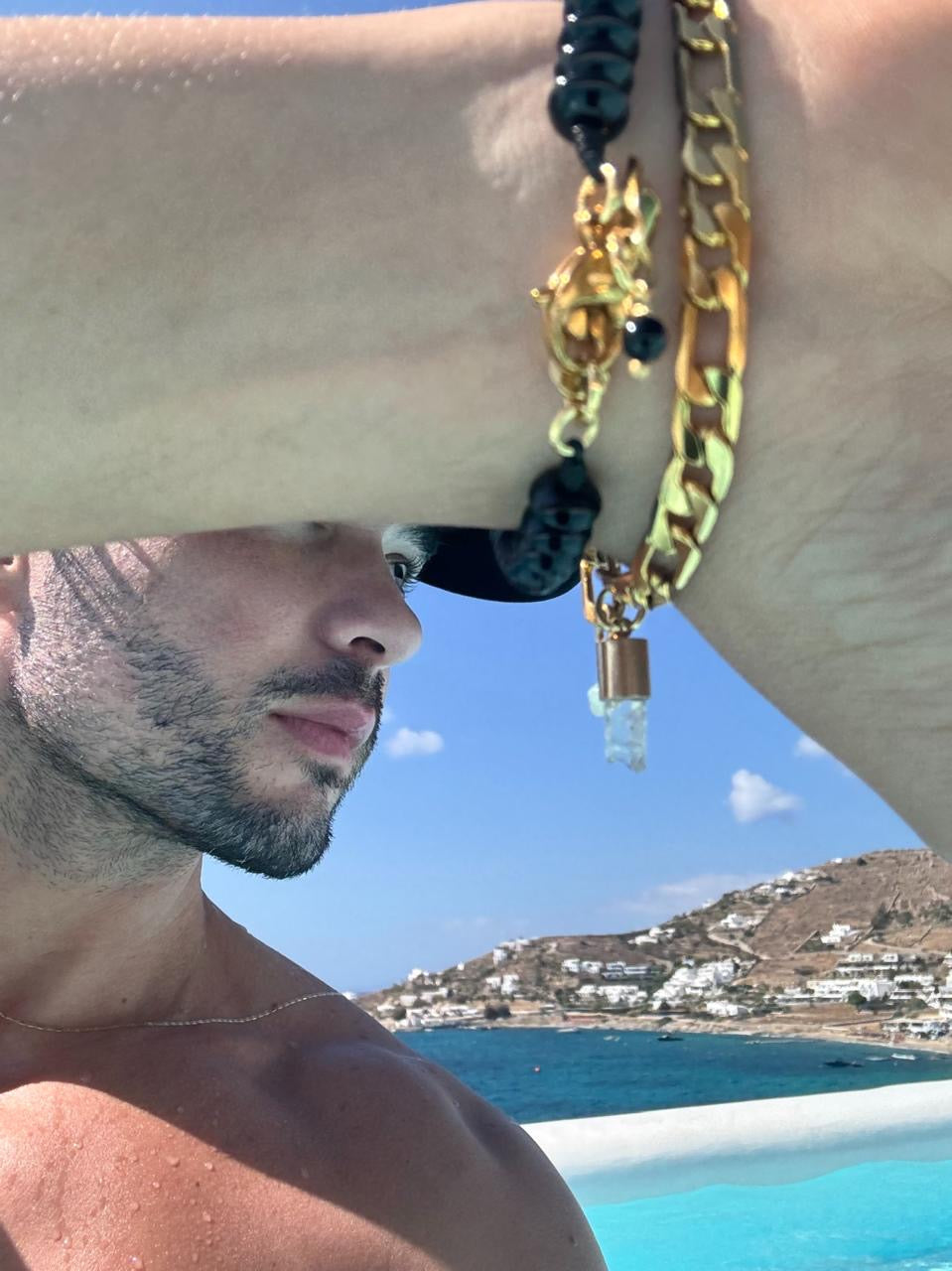 Pulsera ónix unisex