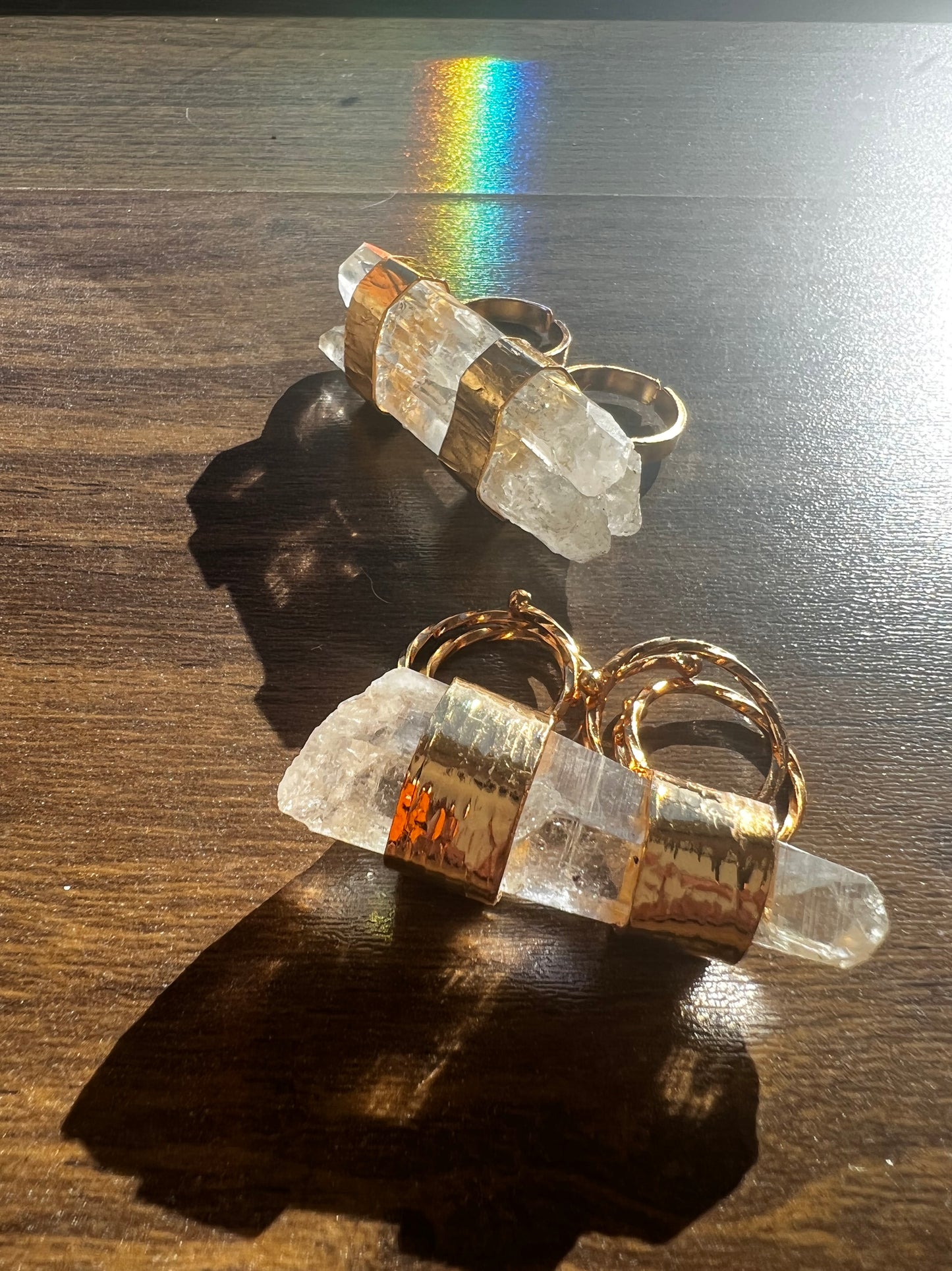 Anillos horizontal cuarzo doble
